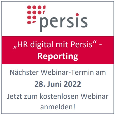 HR digital mit Persis - Reporting