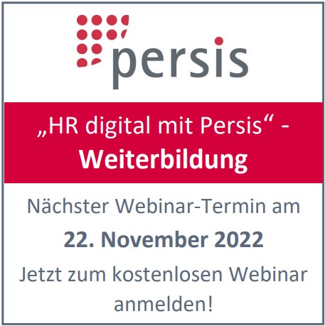 HR digital mit Persis -Weiterbildung